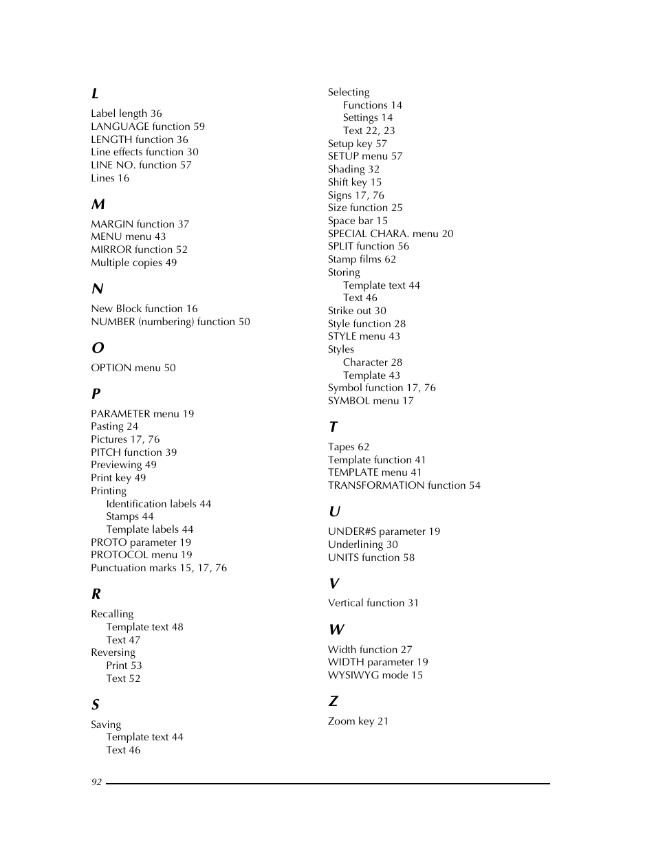 Brother PT-9400 User Manual | Page 99 / 150