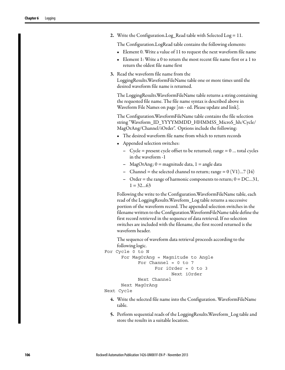 Rockwell Automation 1426 PowerMonitor 5000 Unit User Manual | Page 106 / 396