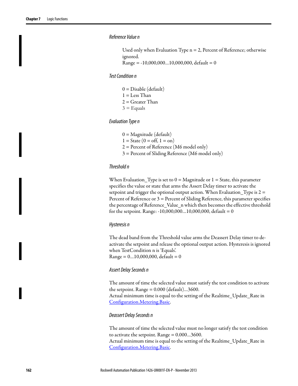 Rockwell Automation 1426 PowerMonitor 5000 Unit User Manual | Page 162 / 396