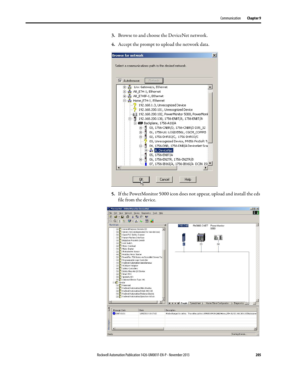 Rockwell Automation 1426 PowerMonitor 5000 Unit User Manual | Page 205 / 396