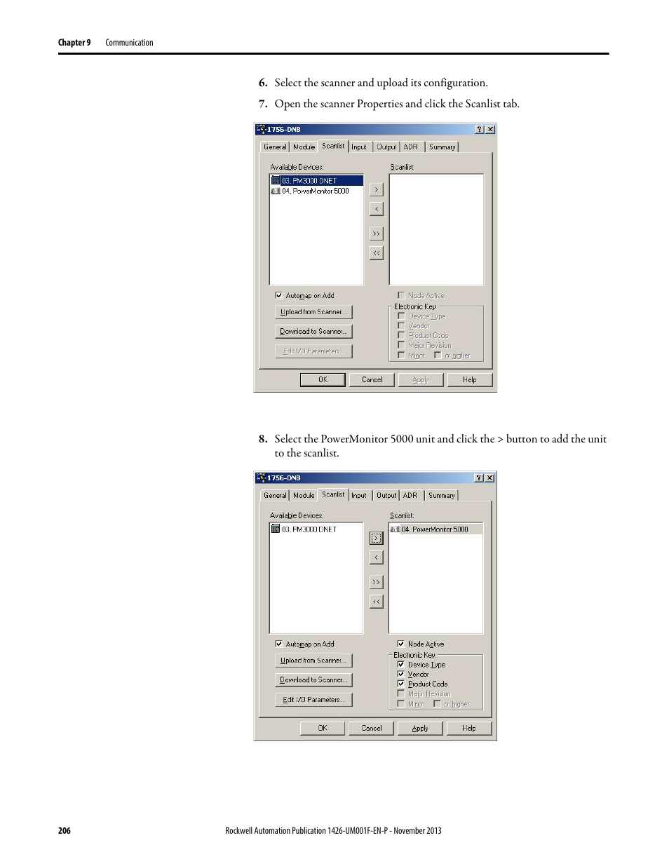 Rockwell Automation 1426 PowerMonitor 5000 Unit User Manual | Page 206 / 396