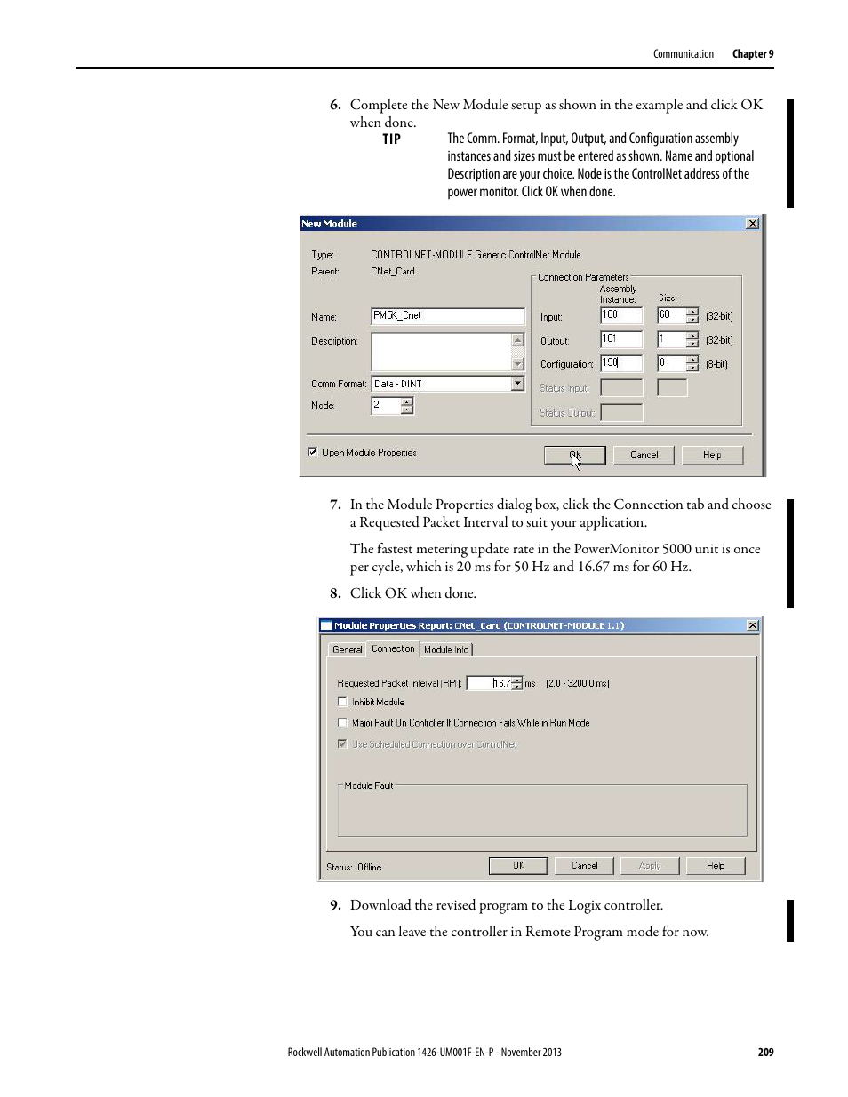 Rockwell Automation 1426 PowerMonitor 5000 Unit User Manual | Page 209 / 396
