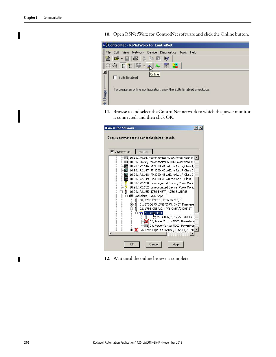 Rockwell Automation 1426 PowerMonitor 5000 Unit User Manual | Page 210 / 396