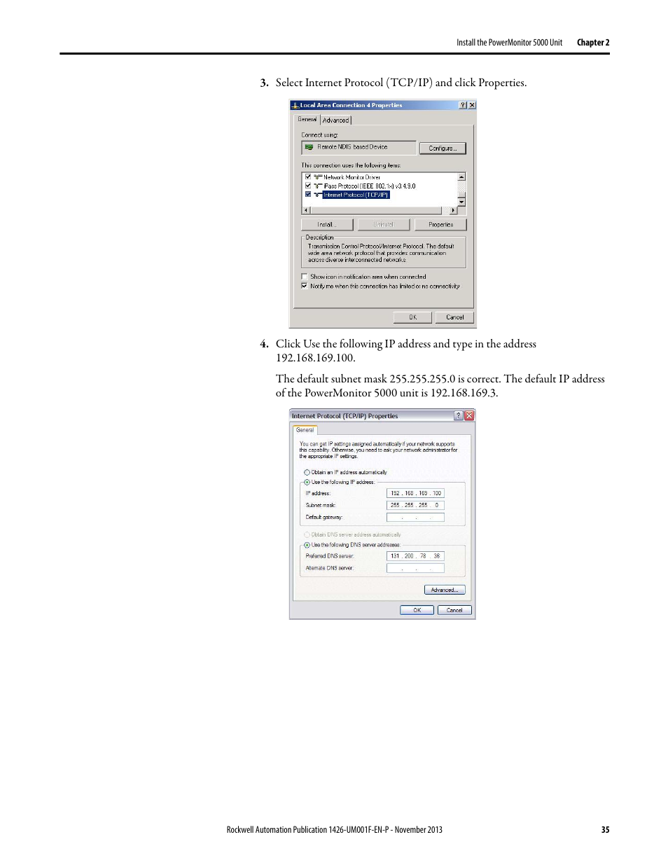 Rockwell Automation 1426 PowerMonitor 5000 Unit User Manual | Page 35 / 396