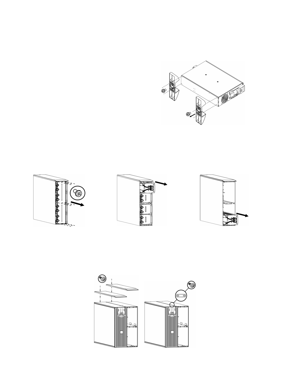 Installazione dei pacchi batteria esterni | Rockwell Automation 1609-PXBP External Battery Pack User Manual | Page 44 / 61