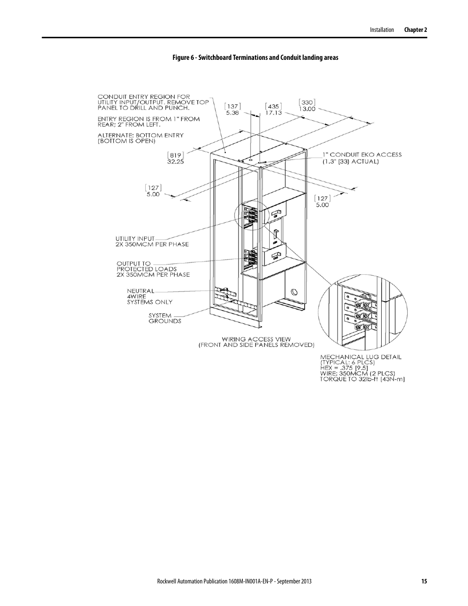 Rockwell Automation 1608M MegaDySC Installation Instructions 400 A User Manual | Page 13 / 24