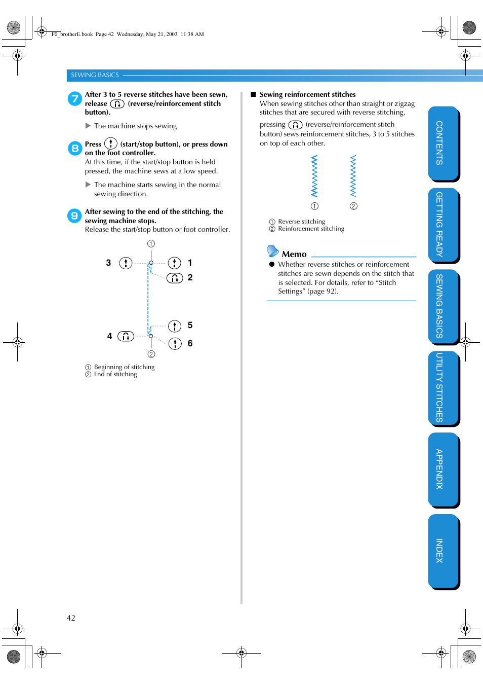 Brother NX-200 User Manual | Page 48 / 111