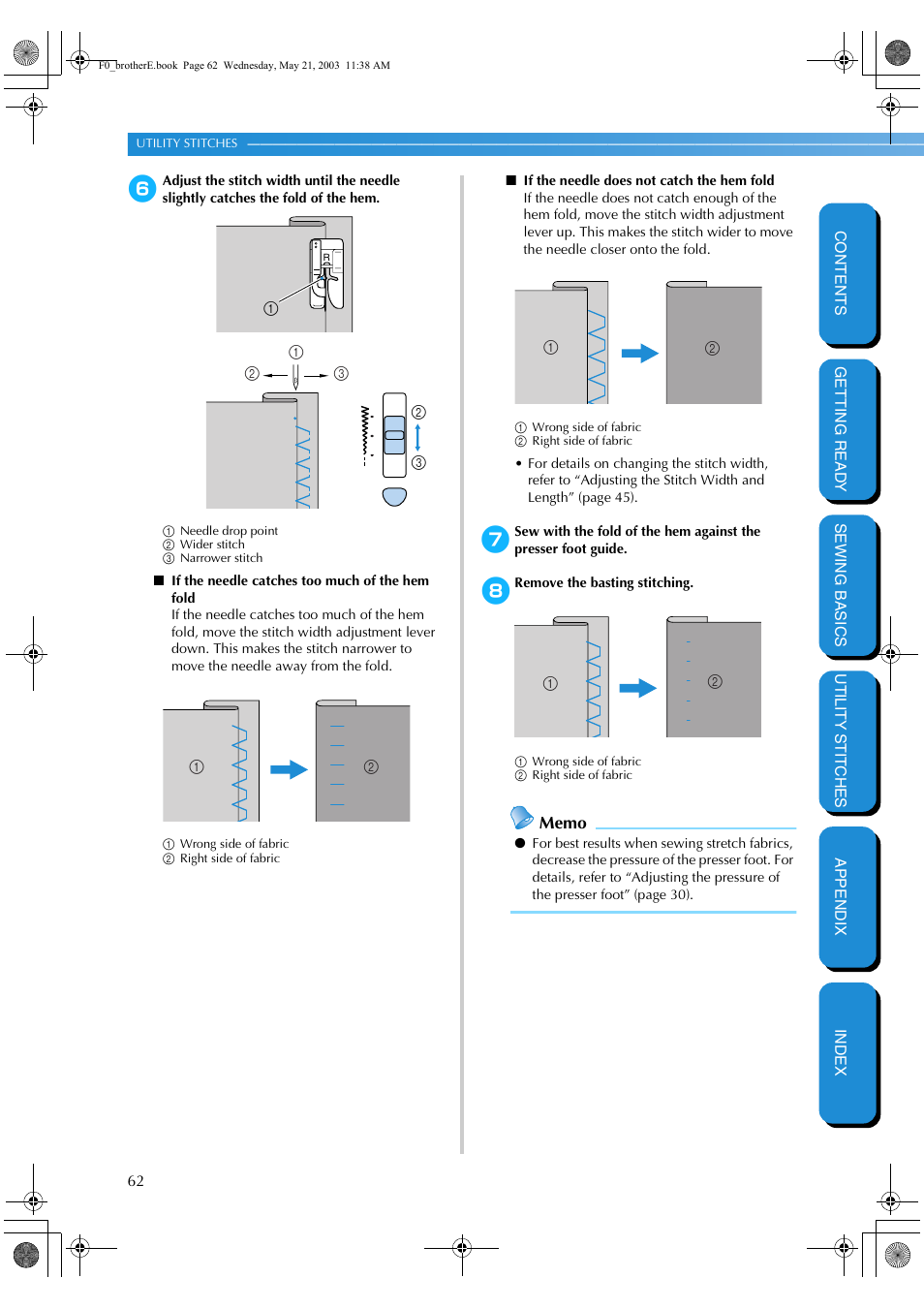 Brother NX-200 User Manual | Page 68 / 111