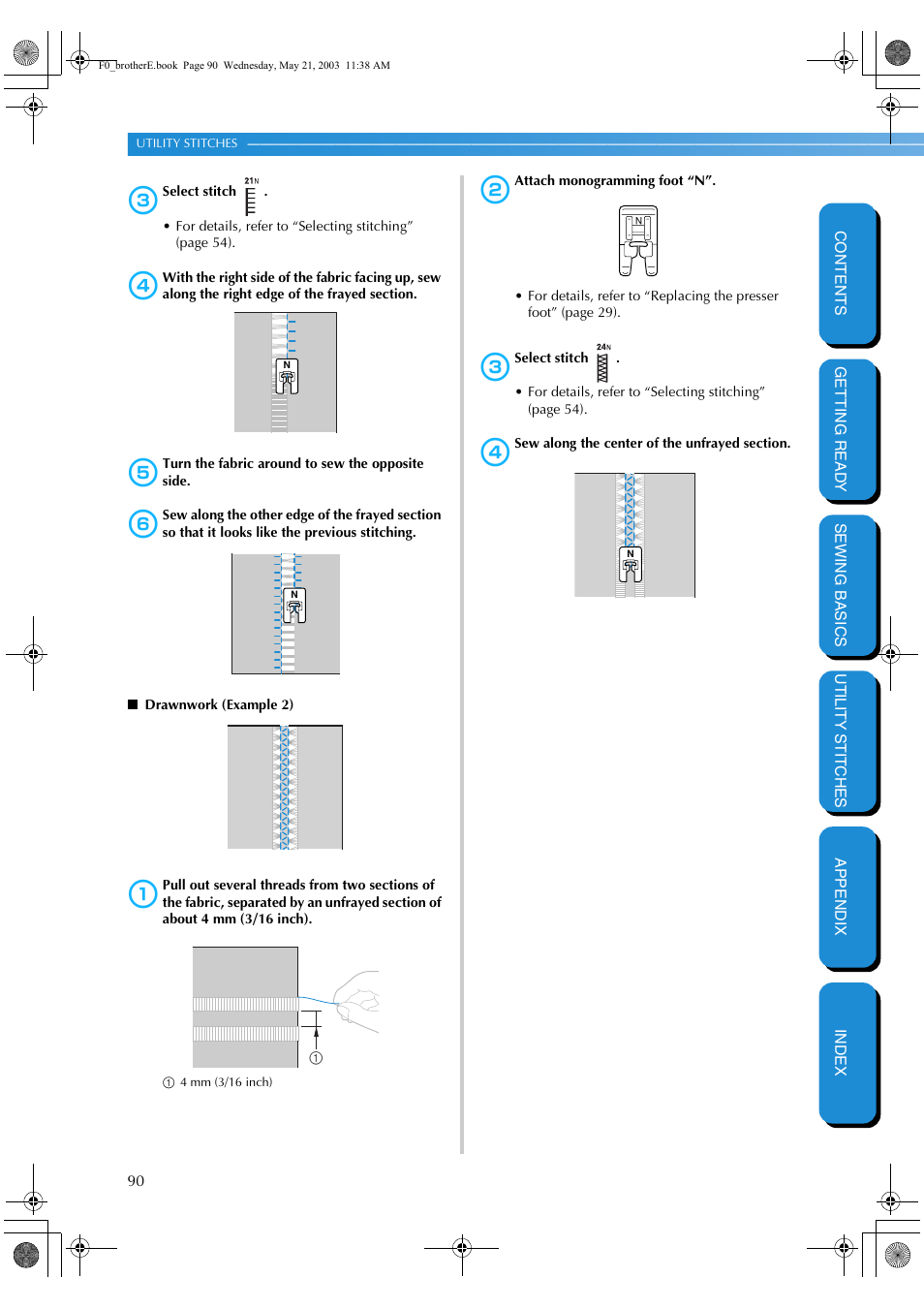 Brother NX-200 User Manual | Page 96 / 111