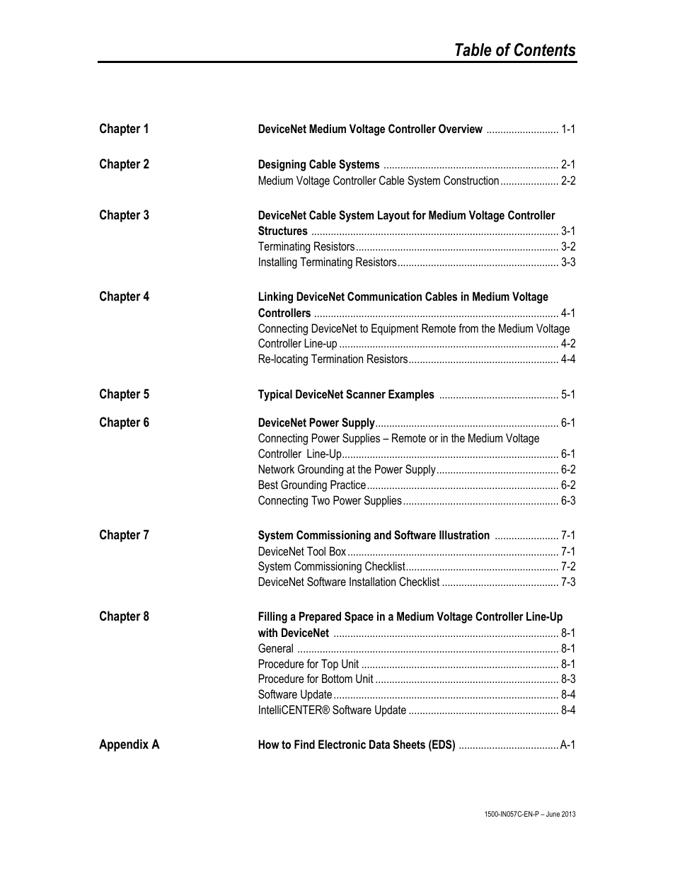 Rockwell Automation 1500 DeviceNet MV Controllers Installation Instructions User Manual | Page 3 / 36