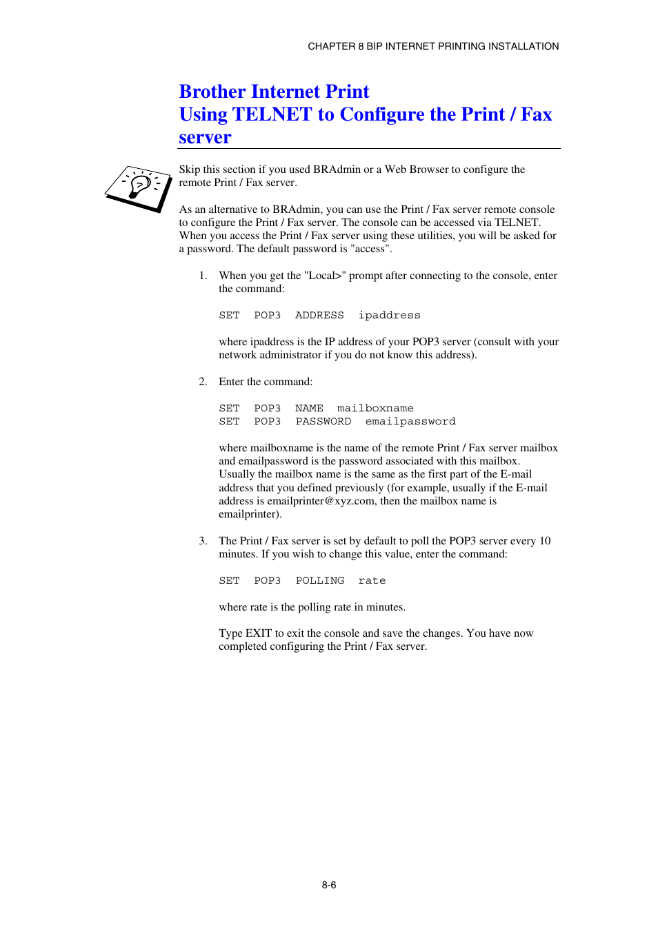Brother NC8100H User Manual | Page 81 / 181