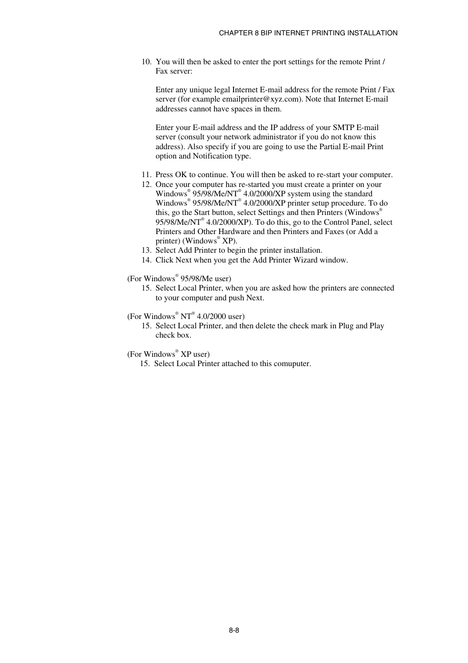 Brother NC8100H User Manual | Page 83 / 181