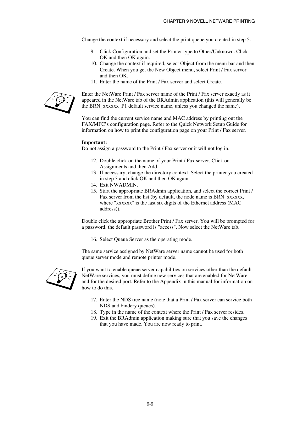 Brother NC8100H User Manual | Page 96 / 181