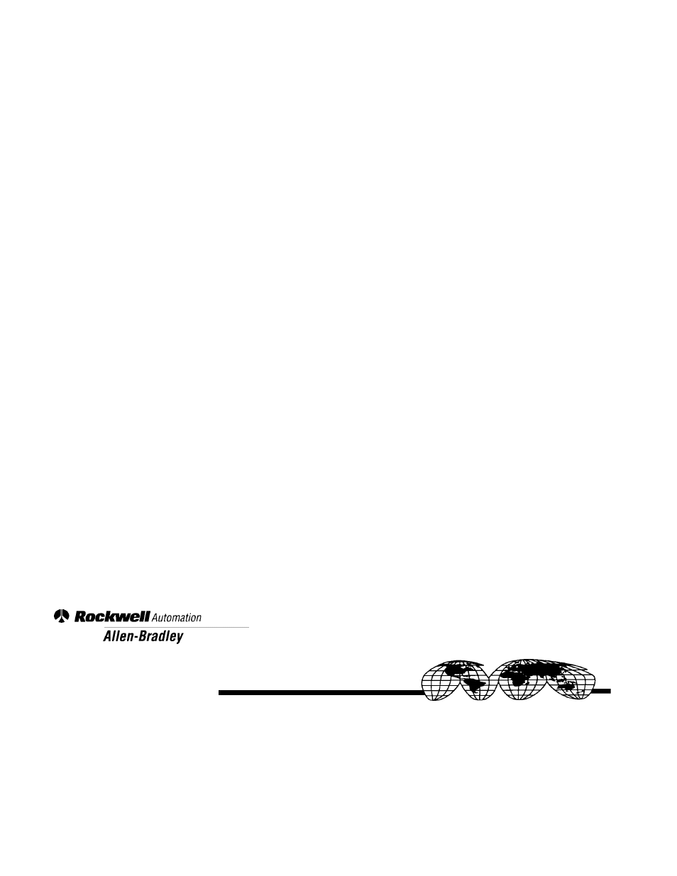 Worldwide representation | Rockwell Automation 1500SM BULL 1500-ISOLATOR ADJ MAINT User Manual | Page 4 / 4