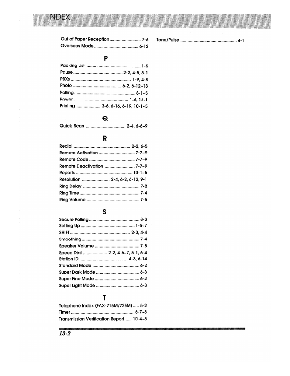 Brother Fax-615 User Manual | Page 104 / 108