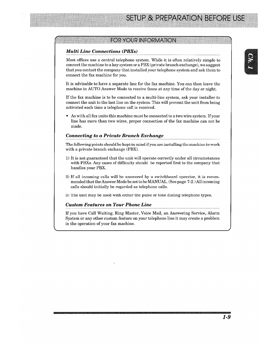 Brother Fax-615 User Manual | Page 17 / 108