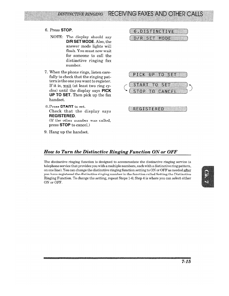 Brother Fax-615 User Manual | Page 77 / 108