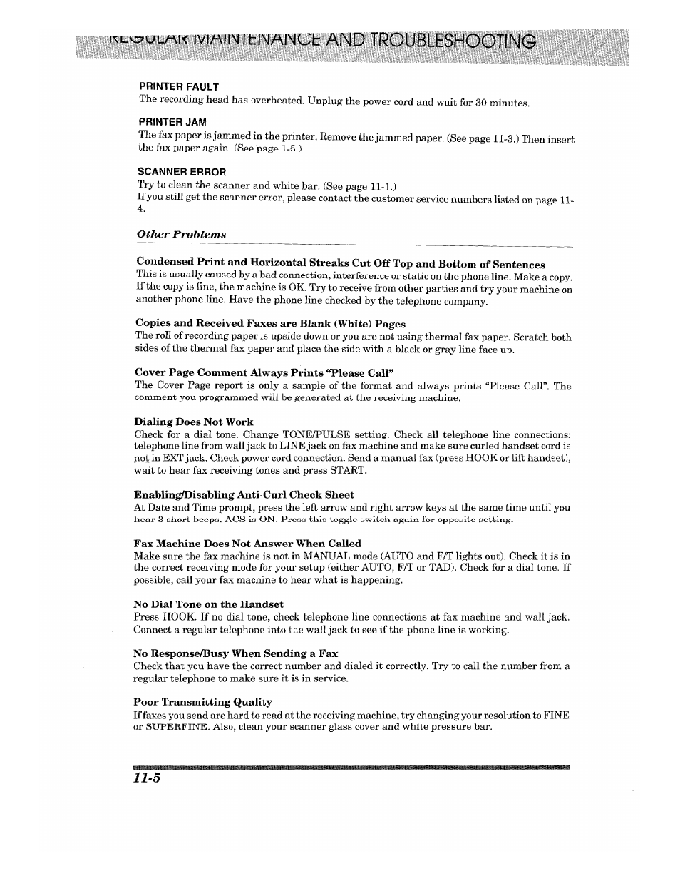 Brother Fax-615 User Manual | Page 98 / 108