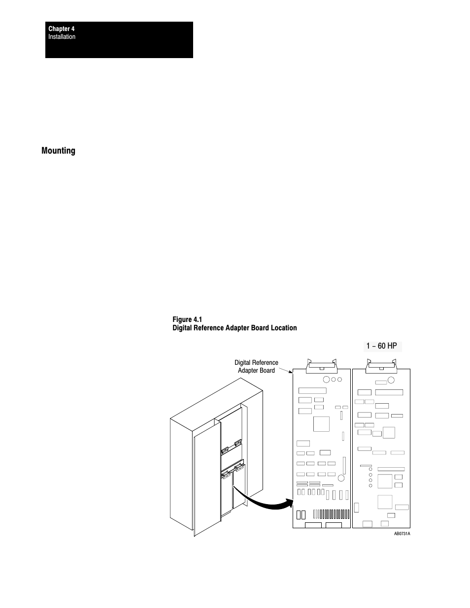 Mounting | Rockwell Automation 1395 Digital Reference Adapter Board User Manual | Page 16 / 86
