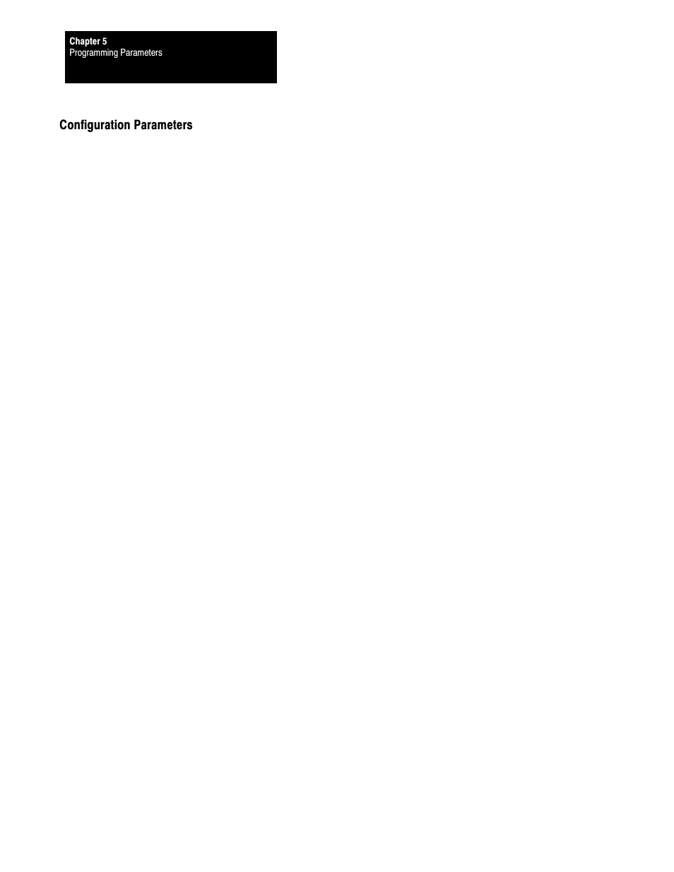 Configuration parameters | Rockwell Automation 1395 Digital Reference Adapter Board User Manual | Page 31 / 86