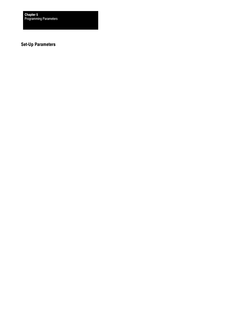 Setup parameters, 5ć10 | Rockwell Automation 1395 Digital Reference Adapter Board User Manual | Page 35 / 86