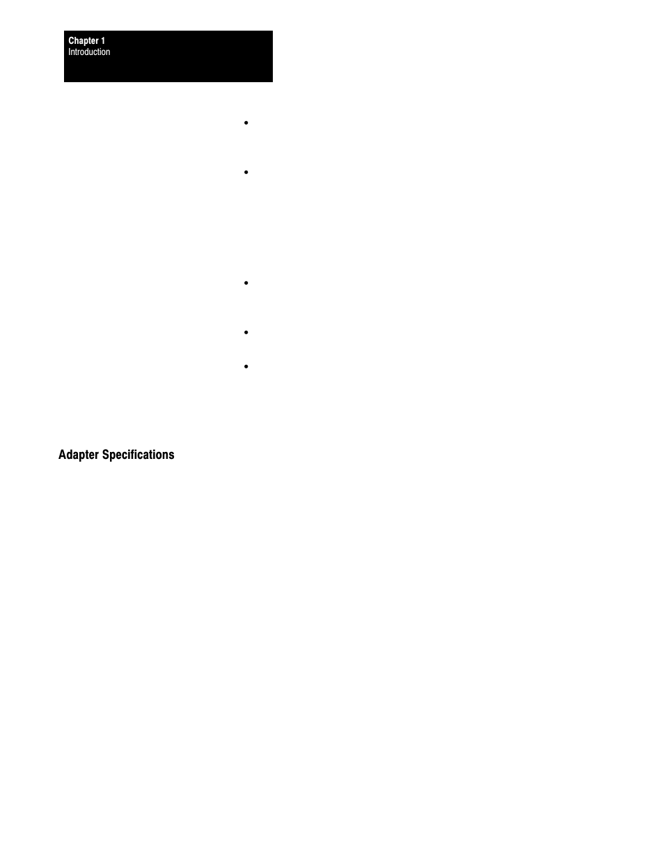 Adapter specifications | Rockwell Automation 1395 Digital Reference Adapter Board User Manual | Page 5 / 86