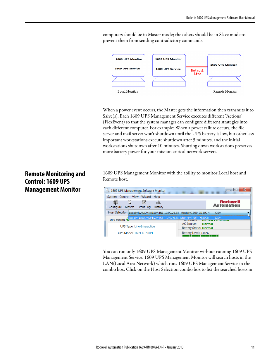 Rockwell Automation 1609 UPS Management Software User Manual User Manual | Page 13 / 44