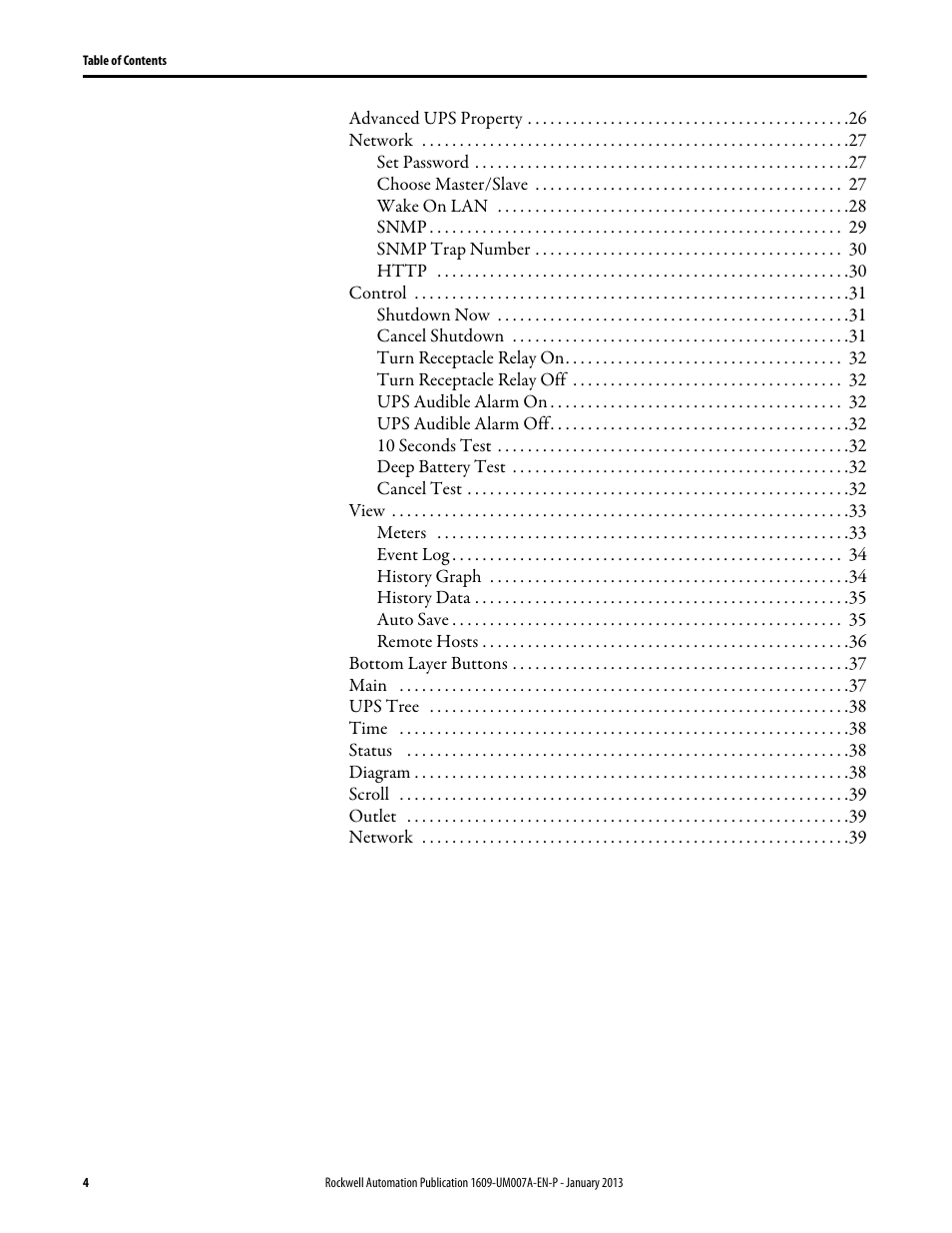 Rockwell Automation 1609 UPS Management Software User Manual User Manual | Page 6 / 44