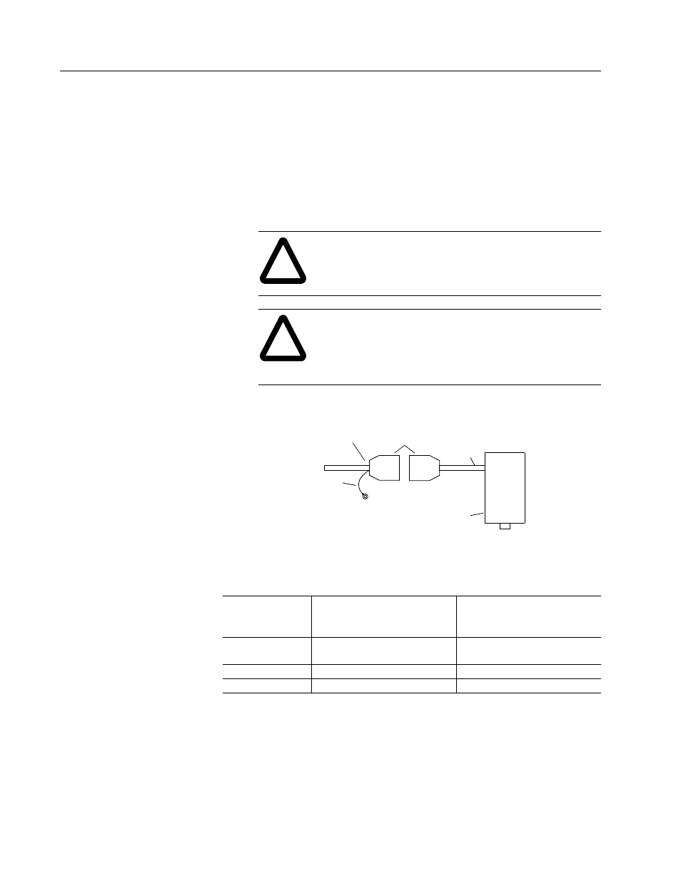 Ld-series and y-series motor cables, Motor overload protection, Ld and y-series motor cable termination | Motor power contact and wire size recommendations | Rockwell Automation 1398-DDM-xxx ULTRA 100 Series Drives Installation Manual User Manual | Page 108 / 300