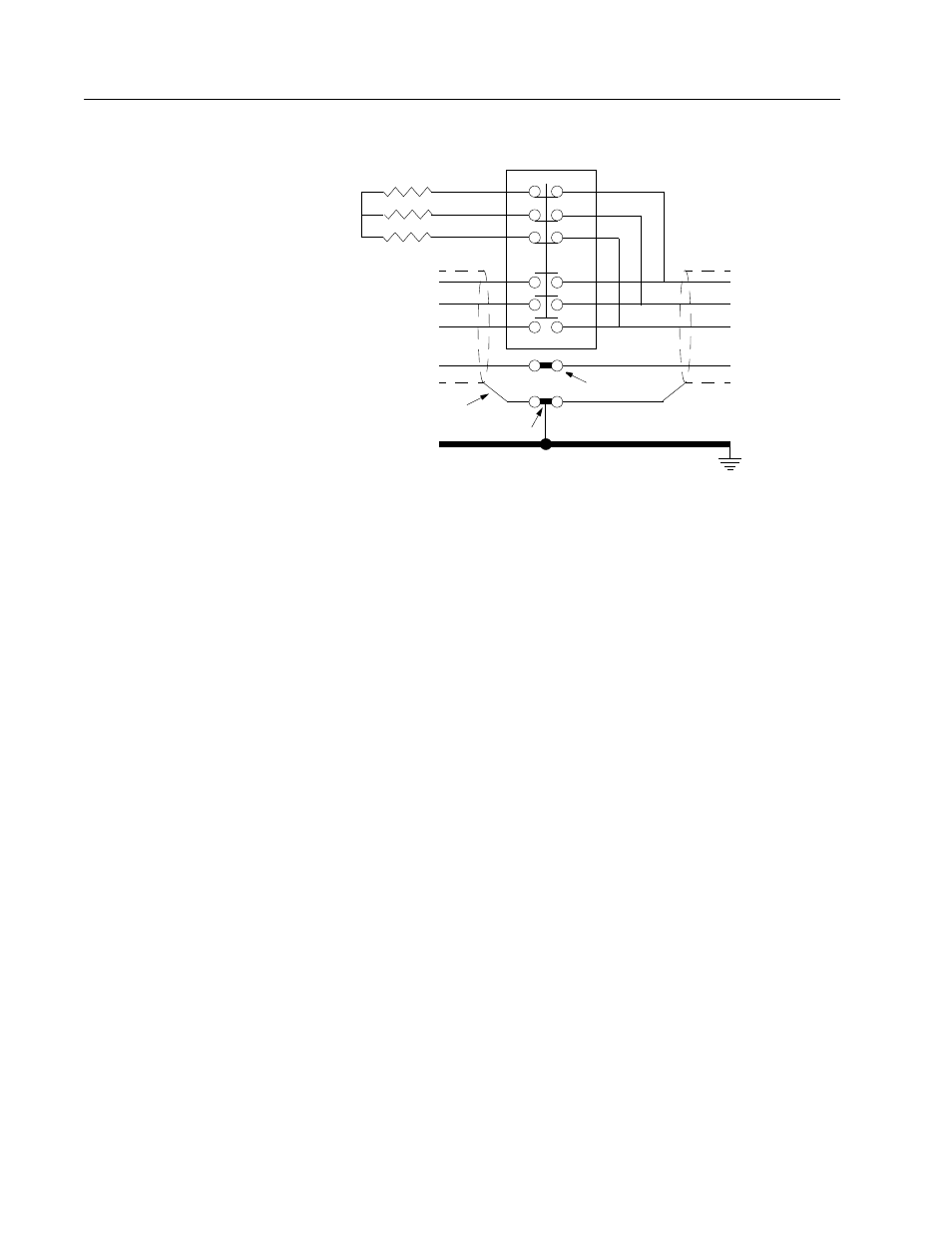 Emergency stop contactor wiring | Rockwell Automation 1398-DDM-xxx ULTRA 100 Series Drives Installation Manual User Manual | Page 110 / 300