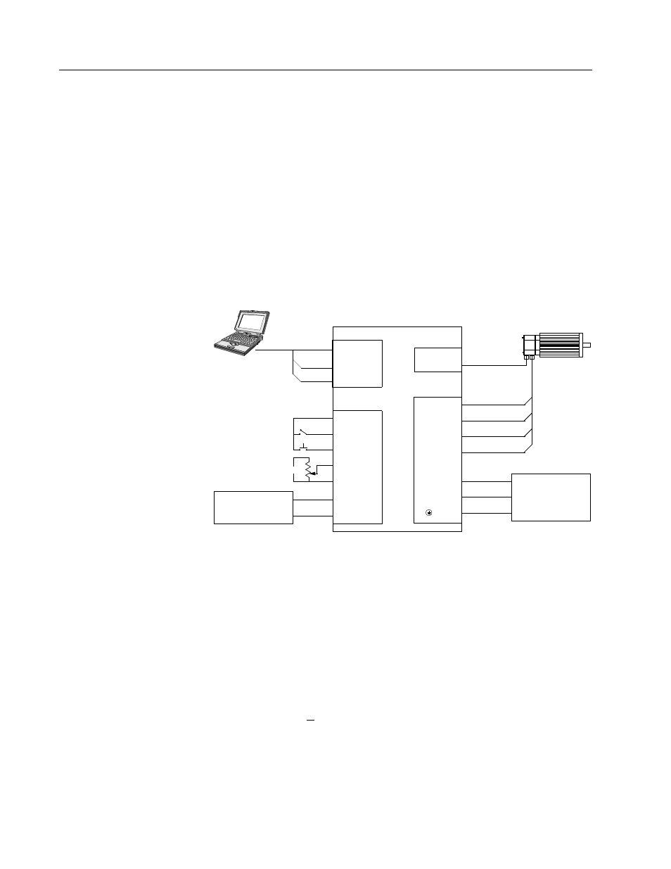 Connection diagram, Configuration, Analog controller connection diagram | In figure 8.1 t, Connection diagram configuration | Rockwell Automation 1398-DDM-xxx ULTRA 100 Series Drives Installation Manual User Manual | Page 116 / 300