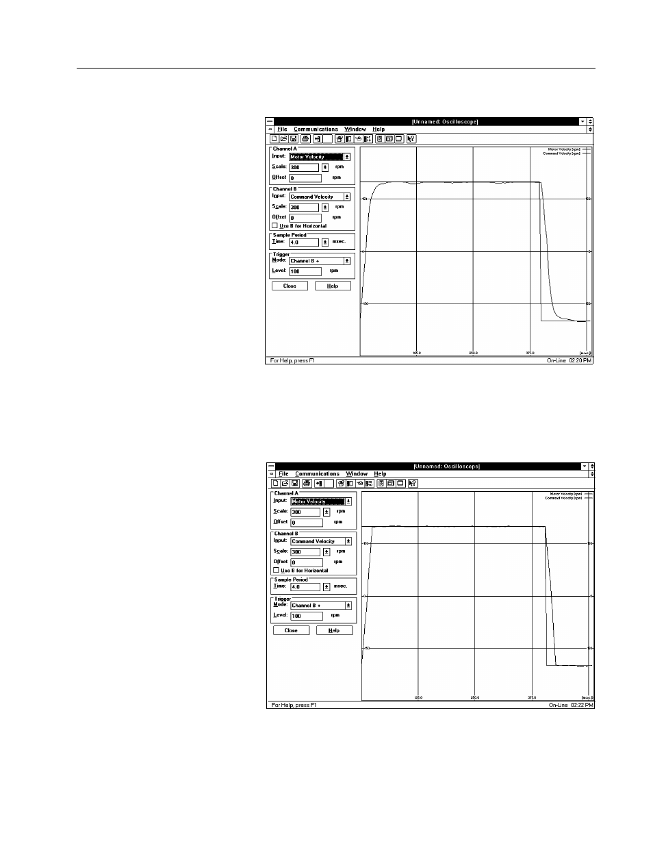 Overdamped signal, Critically damped signal (ideal tuning) | Rockwell Automation 1398-DDM-xxx ULTRA 100 Series Drives Installation Manual User Manual | Page 177 / 300