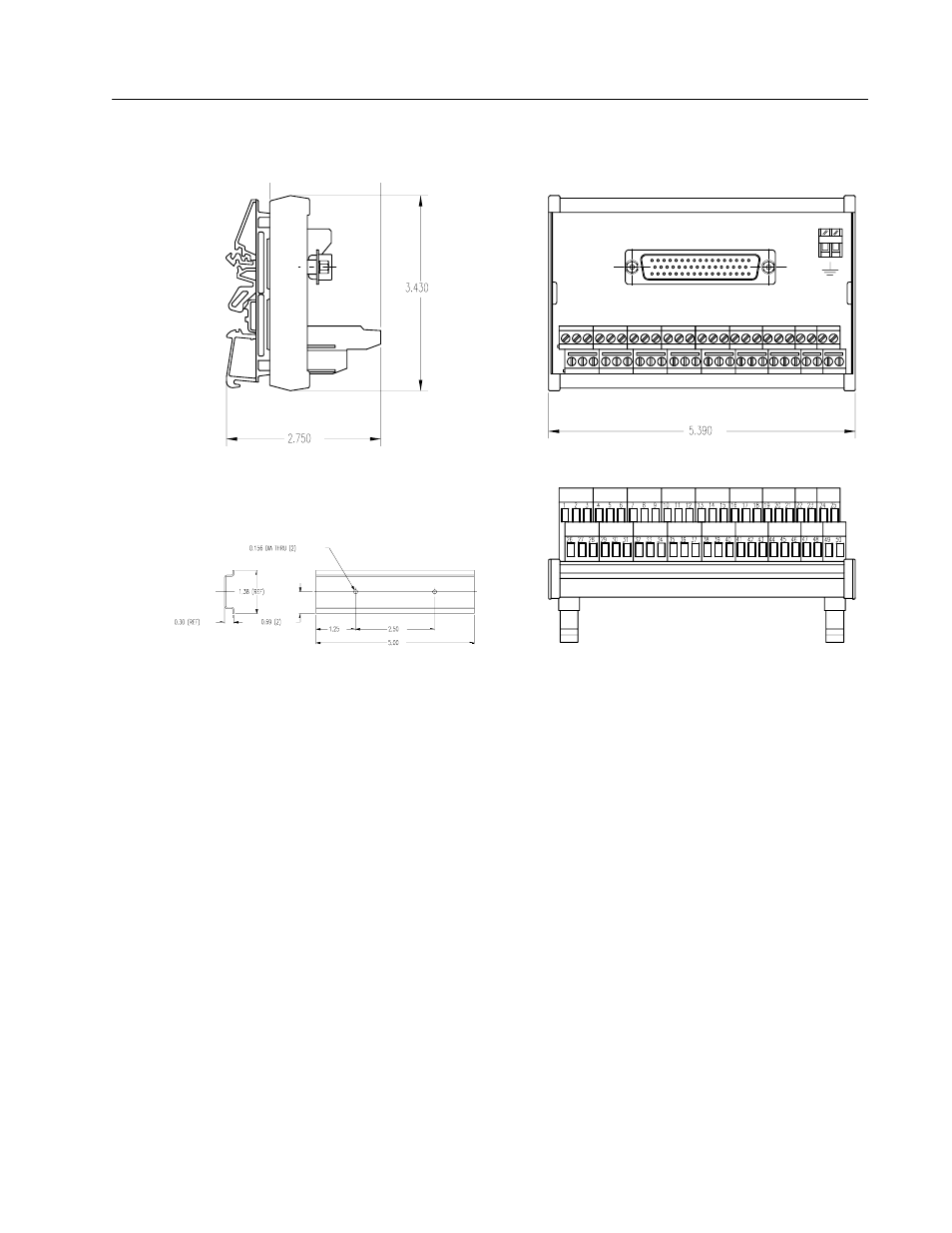 J1 to 50-pin terminal block kit diagram | Rockwell Automation 1398-DDM-xxx ULTRA 100 Series Drives Installation Manual User Manual | Page 209 / 300