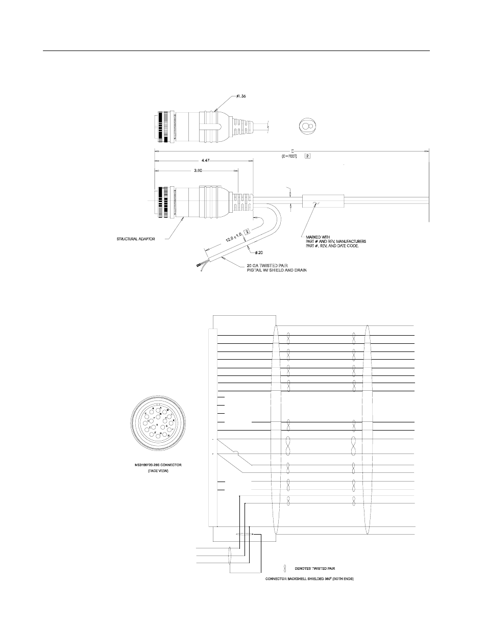Reliance hr2000 to no connector encoder cable | Rockwell Automation 1398-DDM-xxx ULTRA 100 Series Drives Installation Manual User Manual | Page 222 / 300