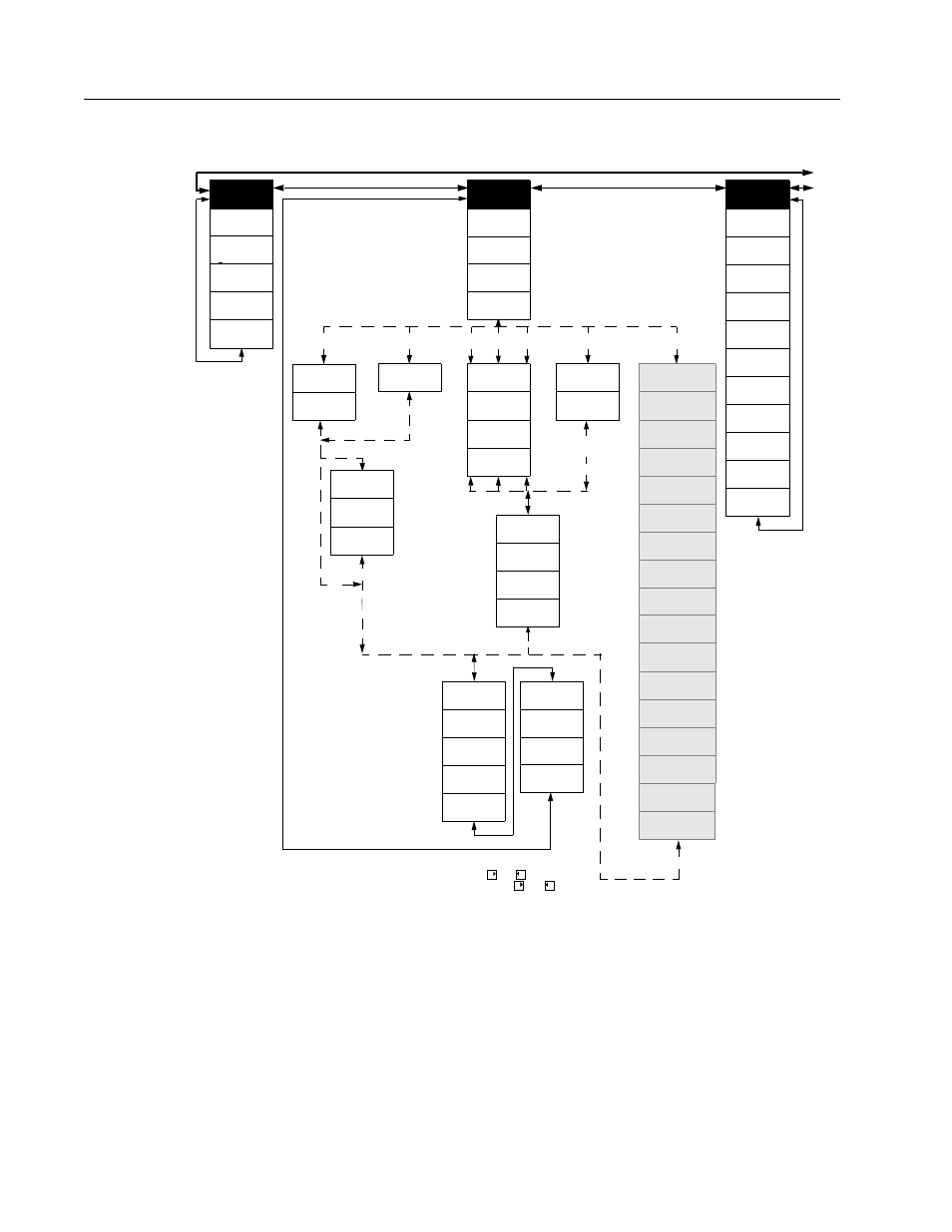 Touchpad command tree, Sheet 1 of 2), Drvsetup | Drvparm, I/oconfig | Rockwell Automation 1398-DDM-xxx ULTRA 100 Series Drives Installation Manual User Manual | Page 236 / 300