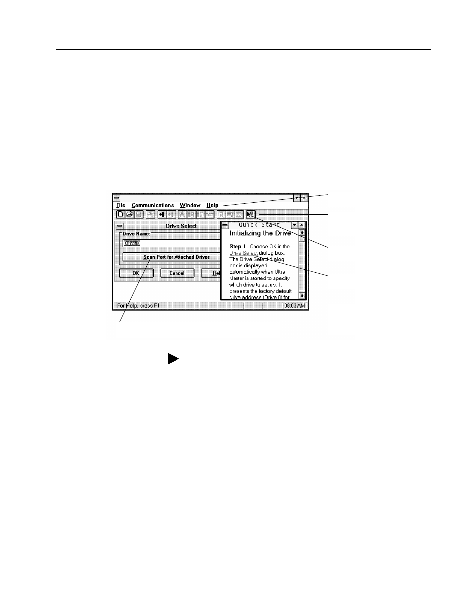 The ultramaster start-up screen, Version level, The ultra master start-up screen | Rockwell Automation 1398-DDM-xxx ULTRA 100 Series Drives Installation Manual User Manual | Page 51 / 300