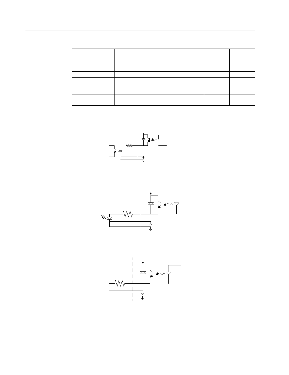 Drive output connected to an opto-isolator, Drive output connected to an led indicator, Drive output connected to a resistive load | Transistor output specifications, The command input supports 0 to ±10 volt signals | Rockwell Automation 1398-DDM-xxx ULTRA 100 Series Drives Installation Manual User Manual | Page 76 / 300