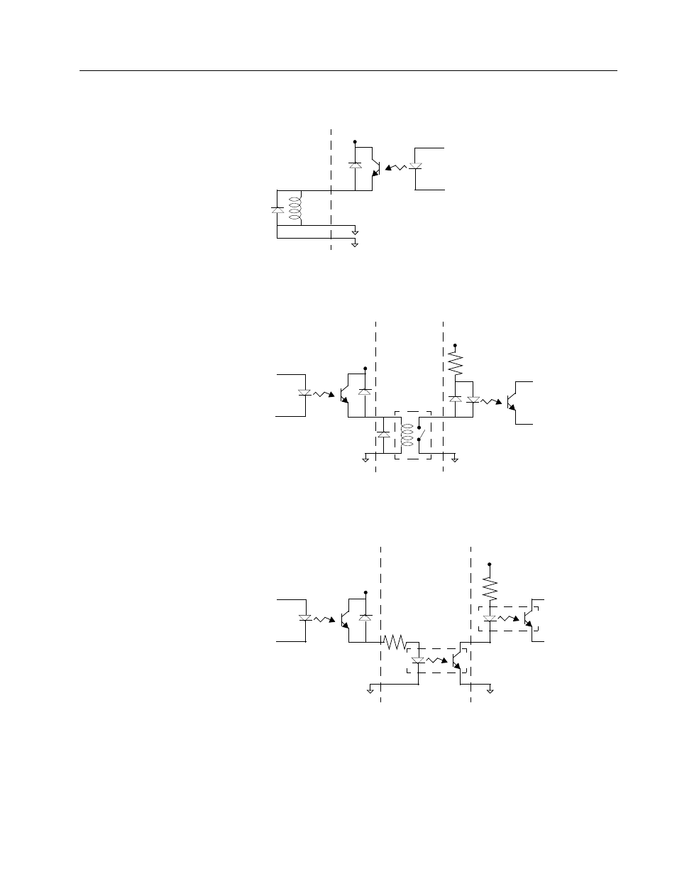 External current limit (i limit), Drive output connected to a switch/relay, Drive output connected to active low input | Using a switch/relay, Using an opto-isolator | Rockwell Automation 1398-DDM-xxx ULTRA 100 Series Drives Installation Manual User Manual | Page 77 / 300