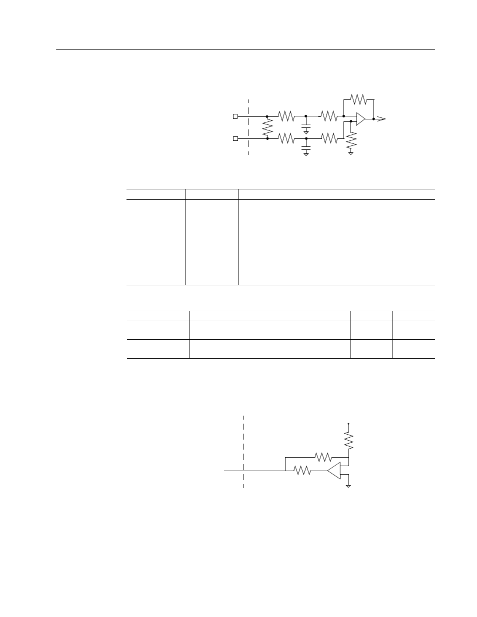 Analog output, Analog command input circuit, Analog 1 output circuit | Analog command input, Analog command input specifications | Rockwell Automation 1398-DDM-xxx ULTRA 100 Series Drives Installation Manual User Manual | Page 79 / 300