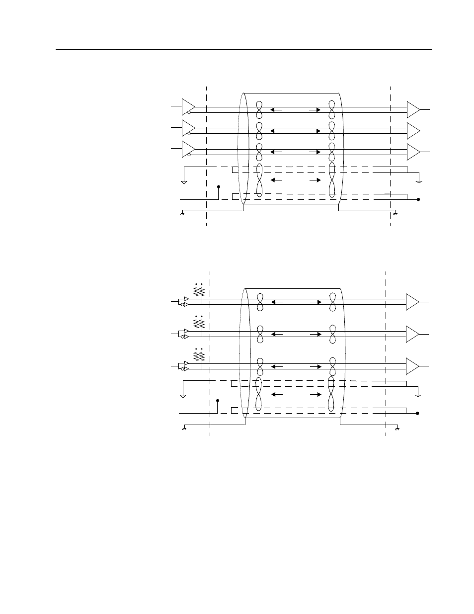 With pull-up resistors | Rockwell Automation 1398-DDM-xxx ULTRA 100 Series Drives Installation Manual User Manual | Page 87 / 300