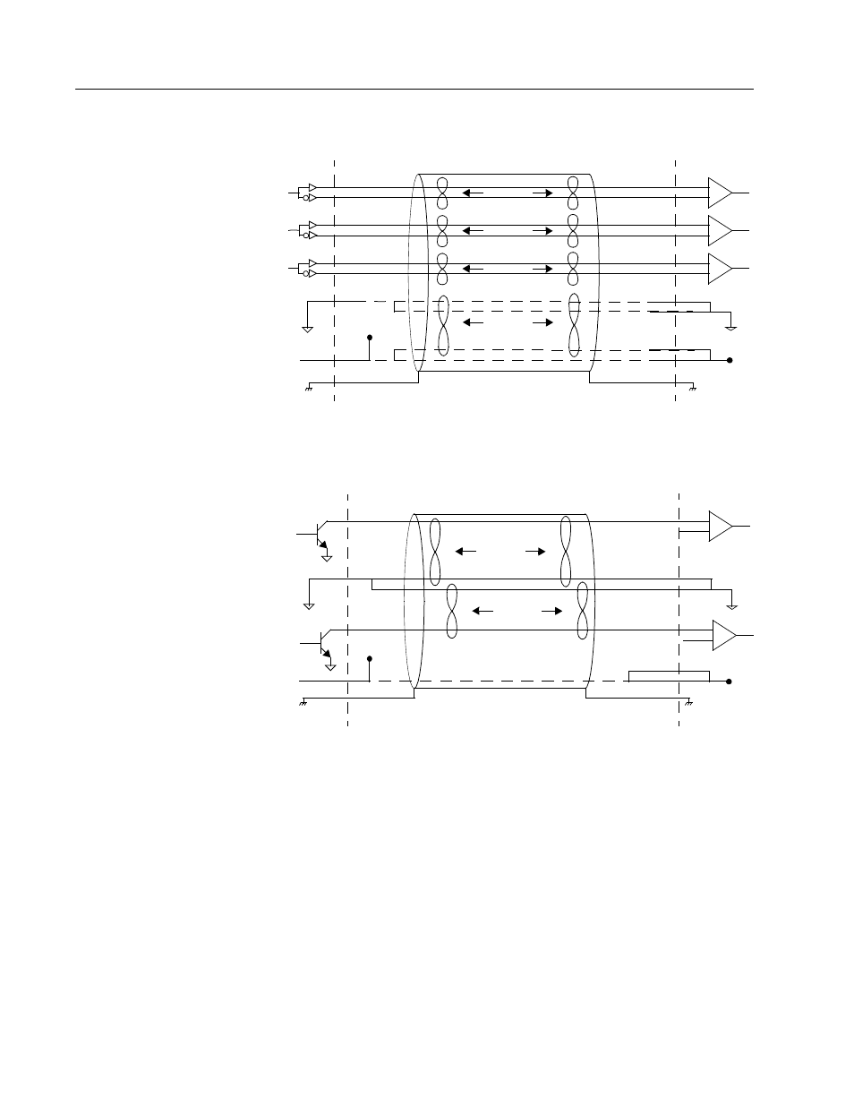 J1 terminal strip/breakout board, Without pull-up (not recommended) | Rockwell Automation 1398-DDM-xxx ULTRA 100 Series Drives Installation Manual User Manual | Page 88 / 300