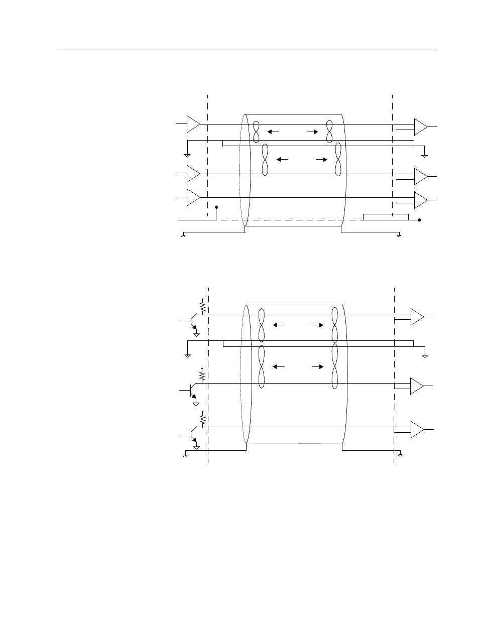 Not recommended), With 5 vdc to 12 vdc pull-up (not recommended) | Rockwell Automation 1398-DDM-xxx ULTRA 100 Series Drives Installation Manual User Manual | Page 89 / 300