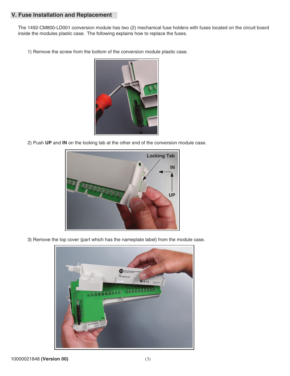 Rockwell Automation 1492-CM800-LD001 Field Wire Conv. Module for Modicon B802-008 to 1756-OA8 User Manual | Page 3 / 6