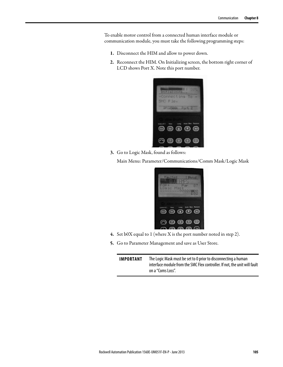 Rockwell Automation MV SMC Flex Motor Controller (for Series K or later) User Manual | Page 115 / 216