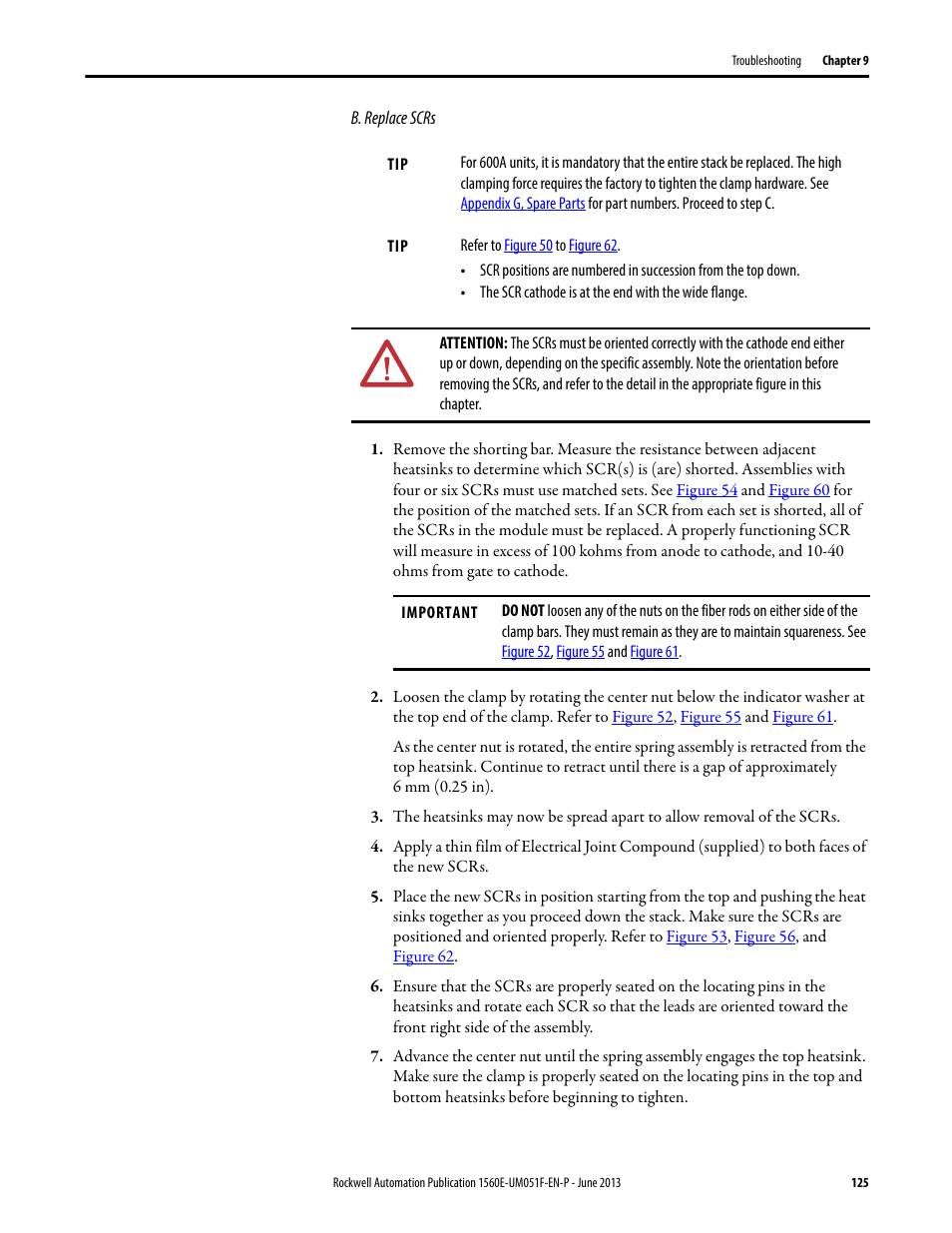 Rockwell Automation MV SMC Flex Motor Controller (for Series K or later) User Manual | Page 135 / 216