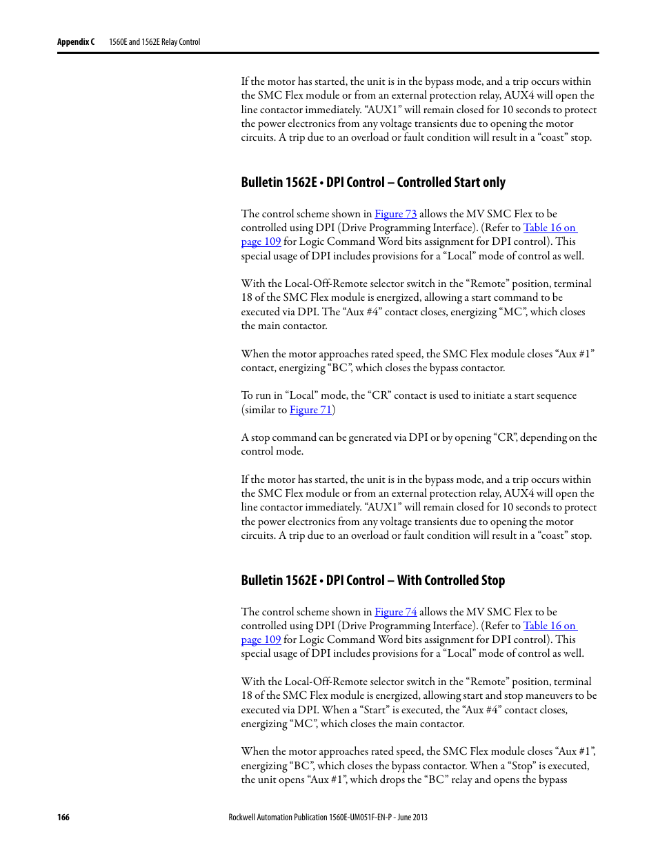 Rockwell Automation MV SMC Flex Motor Controller (for Series K or later) User Manual | Page 176 / 216