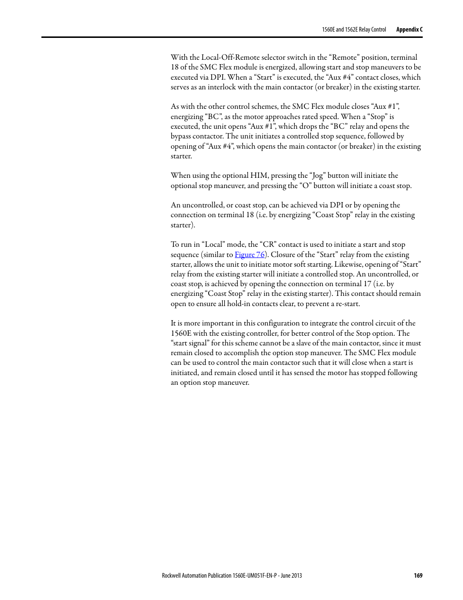 Rockwell Automation MV SMC Flex Motor Controller (for Series K or later) User Manual | Page 179 / 216