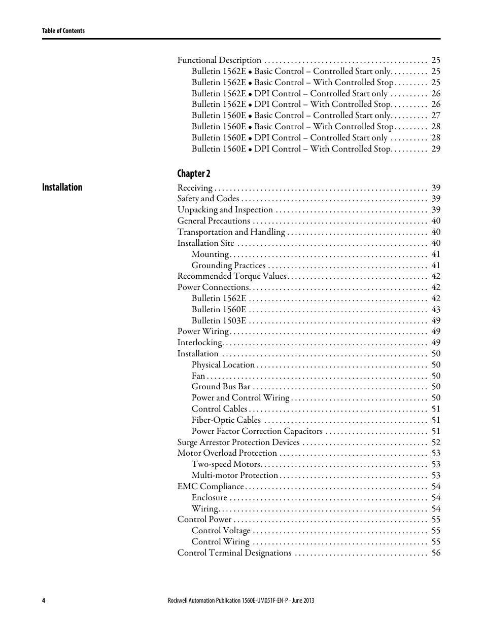 Rockwell Automation MV SMC Flex Motor Controller (for Series K or later) User Manual | Page 4 / 216
