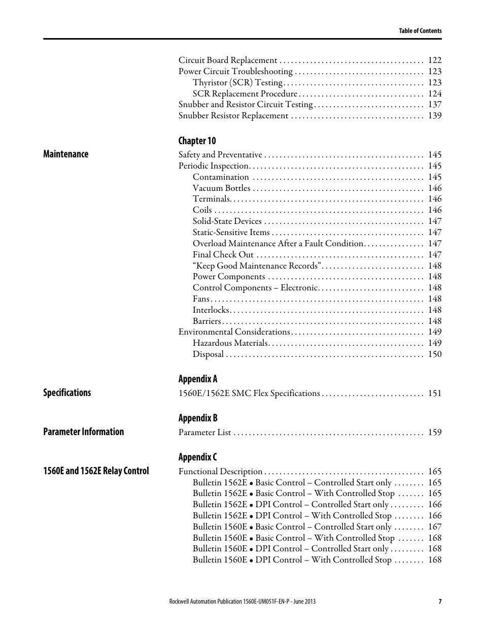 Rockwell Automation MV SMC Flex Motor Controller (for Series K or later) User Manual | Page 7 / 216