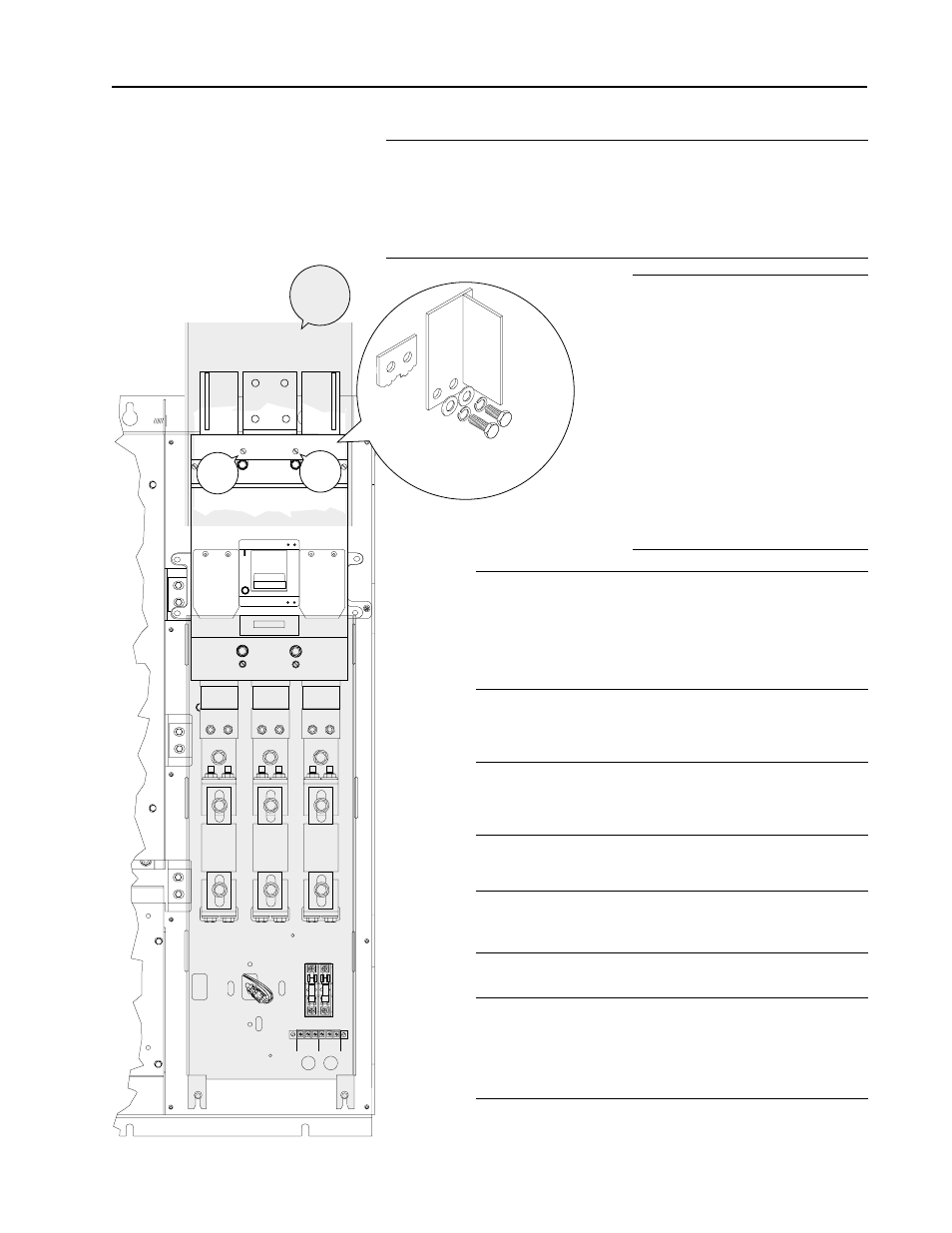 Installation | Rockwell Automation 1397 400-600HP AC Line Disconnect Inst. User Manual | Page 5 / 8